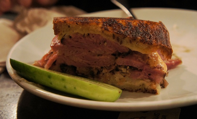 Friedman's Lunch Grilled Pastrami Rueben Sandwich